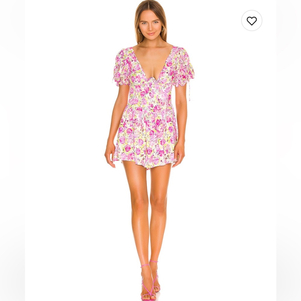 Paulina Puff Sleeve Mini Dress